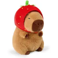 Sonstiges Plüschtier Capybara Erdbeere 35cm