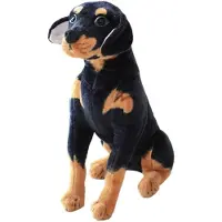 Sonstiges Stofftier Hund Rottweiler 30cm Plüschtier Lebensecht Spielzeug für Kinder
