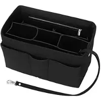 OEM Handtassen, Einkaufstaschen, Damen-Taschen mit Aufsatz, schwarz