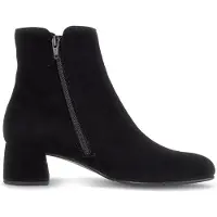 Gabor Blockabsatz, Ankleboots mit praktischem Reißverschluss, schmale Form
