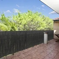 OEM PVC-Sichtschutzvorhang – 1,4 x 3 Meter – für Garten und Balkon – grau