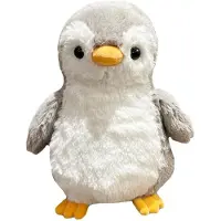 Sonstiges Pinguin Kuscheltier Stofftier 21 cm Grau