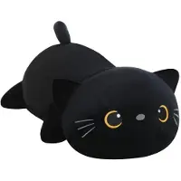 Sonstiges Beschwertes Plüschtier Katze zur Angstlinderung 60 cm Schwarz