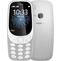 Nokia 3310 2G Unlocked Mobiltelefon (2,4 Zoll Farbdisplay, 2MP Kamera, Bluetooth, Radio, MP3 Player, Dual Sim) retro grey