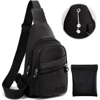 Unyqoos Brusttasche Antidiebstahl - für Damen und Herren