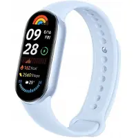 Xiaomi Smart Band 9 AMOLED-Display 1,62 Zoll 1200 Nits 21 Tage Akku Blau