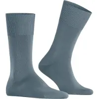 Falke ClimaWool Herren Socken, 41-42, Blau, Uni, Wolle