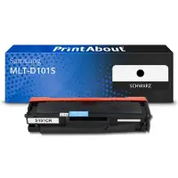 PrintAbout Toner kompatibel mit Samsung MLT-D101S (SU696A) - Schwarz