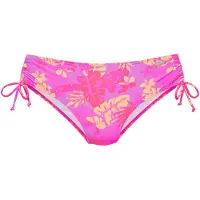 Venice beach Bikini-Hose "Kaitlyn", Damen, Gr. 38, N-Gr, flieder, pink, Recycling-Polyamid, bedruckt, Badehosen Bikini-Hose, mit floralem Allover-Print, Topseller