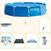 Intex Frame Pool Rund - 366x76 cm - 7-teilig S20429