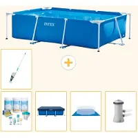 Intex Rechteckiger Frame Pool - 300x200x75 cm - 6-teilig S21125