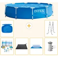 Intex Frame Pool Rund - 366x76 cm - 7-teilig S21010