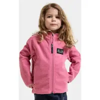 Didriksons Muskot Winddichte Windfleecejacke, Heather Pink, 80