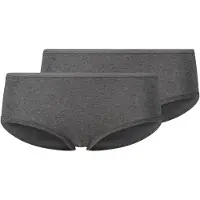 Skiny Panty "Panty Advantage Cotton Stretch Panty 2er Pack", Damen, Gr. M, grau, Obermaterial: 95% Baumwolle CO. 5% Elasthan EL., Unterhosen Panty