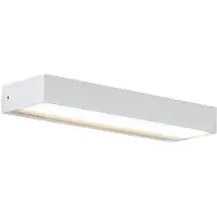 ROSSINI ILLUMINAZIONE LEVEL – LED-Wandleuchte mit doppelter Emission, 15 W, 100–100°, IP65, 3000 K, CRI80, aus weiß lackiertem Aluminium – Rossini-Gruppe