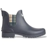 Barbour für Damen. LRF0104 Marineblaue Kirkton Chelsea Welly Stiefeletten (40), Wohnung, Keine, Lässig, Draußen