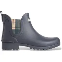 Barbour für Damen. LRF0104 Marineblaue Kirkton Chelsea Welly Stiefeletten (39), Wohnung, Keine, Lässig, Draußen