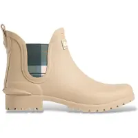 Barbour für Damen. LRF0066 Wilton Chelsea Welly Stiefeletten beige (38), Wohnung, Keine, Lässig, Draußen