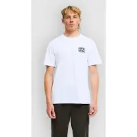 Billabong T-Shirt "Crayon Wave", Herren, Gr. S, weiß, Obermaterial: 70% Baumwolle, 30% Baumwolle., Shirts T-Shirt