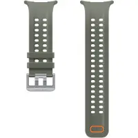 Samsung Marine Band (S/M/L) for Galaxy Watch Ultra2, Band, Smartwatch, Olive, , Galaxy Watch Ultra2, Kein Muster