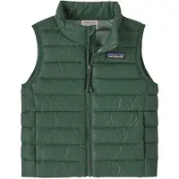 Patagonia - Baby's Down Sweater Vest - Daunenweste Gr 4 Years grün/oliv