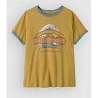 Patagonia - Women's Great Waves Ringer Tee - T-Shirt Gr XL beige