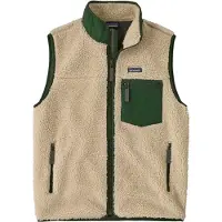 Patagonia Herren Weste Classic Retro X Vest Dark Natural Green - S