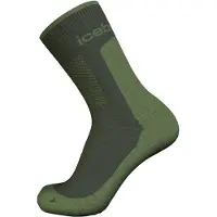 Icebreaker - Merino Hike+ Medium Crew - Wandersocken Gr 44,5-46,5 oliv