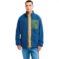 Quiksilver - Clean Coast Full-Zip - Fleecejacke Gr M blau