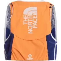 The North Face - Trail-Weste &ndash; Unisex &ndash; Summit Run Vest 10 - Summit Run Vest 10 Papaya/Bold Blue - Größe L - Orange