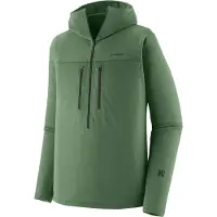 Patagonia - R1 Ultralight Hoody - Fleecepullover Gr S oliv/grün