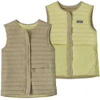 Patagonia - Women's Lightweight Reversible Down Sweater Vest - Daunenweste Gr XL beige