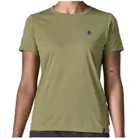 Patagonia - Women's Capilene Cool Daily Shirt Hut Tripper - Funktionsshirt Gr XS oliv