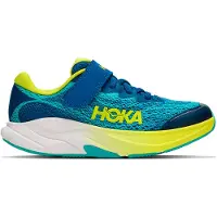 Hoka One One - Kid's Rincon 4 Little - Runningschuhe Gr 35 1/3 electric aqua / neon citrus