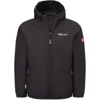 TROLLKIDS - Kid's Trolltunga Jacket - Regenjacke Gr 98 schwarz/grau