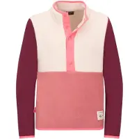 TROLLKIDS - Kid's Flekkefjord Half Zip - Fleecepullover Gr 116 rosa
