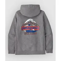 Patagonia - Great Waves Uprisal Hoody - Hoodie Gr XXL grau