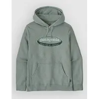Patagonia - 95 Oval Logo Uprisal Hoody - Hoodie Gr XXL grau