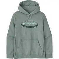 Patagonia - 95 Oval Logo Uprisal Hoody - Hoodie Gr XL grau