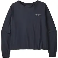 Patagonia - Women's L/S Hut Tripper Easy Cut T-Shirt - Longsleeve Gr XS blau