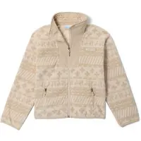 Columbia Unisex Youth Sequoia Grove Printed Fleece Jacket ancient fossil wizard island, anct fssl (271) XXS