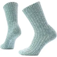 Smartwool - Women's Everyday Cozy Heritage Rib Crew - Multifunktionssocken Gr 38-41 türkis