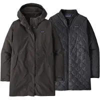 Patagonia - Women's Heyes Peak 3-In-1 Parka - Doppeljacke Gr XL grau/schwarz