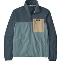 Patagonia Herren Micro D Patch Pocket Fleecejacke Blue Sage M
