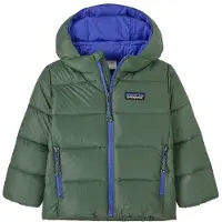 Patagonia - Baby's Hi-Loft Down Sweater Hoody - Daunenjacke Gr 4 Years oliv