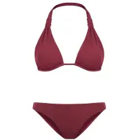 Seafolly - Women's S.Collective Multi Fit Longline Tri Bra - Bikini-Top Gr 40 rot