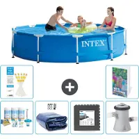 Intex Frame Pool Rund - 305x76 cm - 5-teilig S59