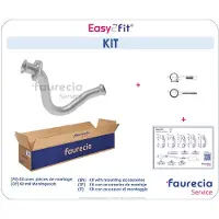 Faurecia Abgasrohr FS55619 vorne für RENAULT