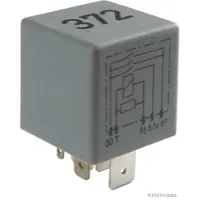 Herth+Buss HERTH&BUSS Relais, Kraftstoffpumpe, 12 V, 30 - 40 A, 5 pins - 75614616