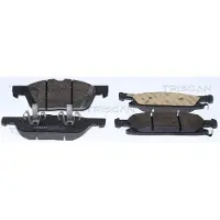 TRISCAN Bremsbelagsatz, Scheibenbremse 811016036 für FORD